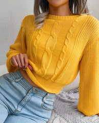 Solid Oversized Sweater